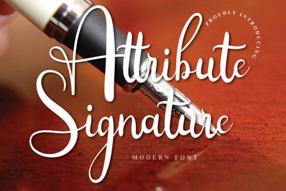 A Review of Attribute Signature: A Fresh Script Font for Branding