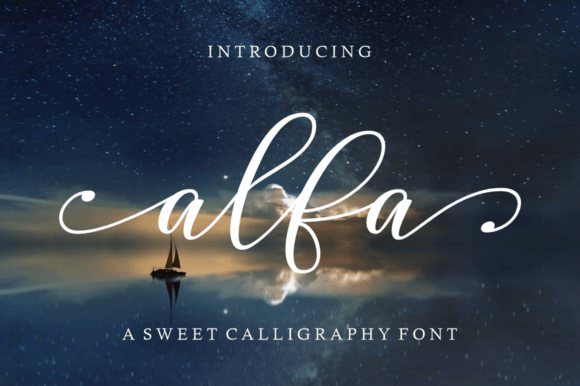 Alfa Scrip: A Modern Typographic Touch for Digital Designs
