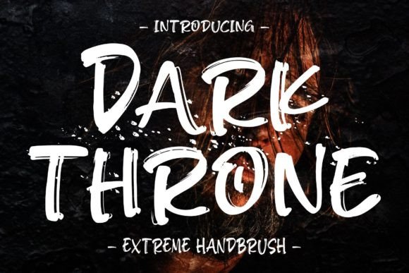 Dark Thorone: A Display Font with Character