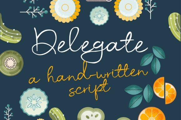 Delegate Typeface: Adding Authentic Personality to Digital Layouts