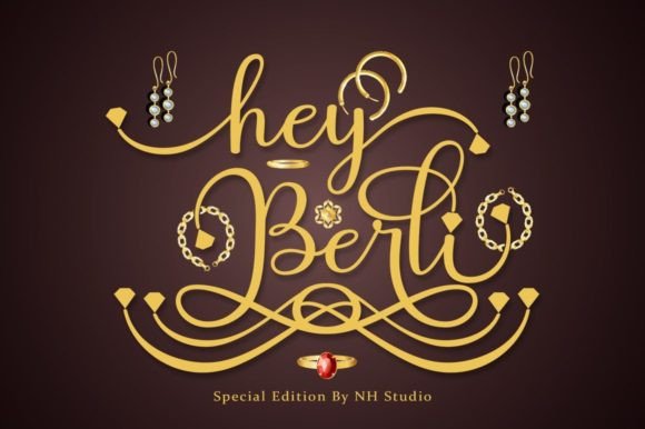 Hey Berli: A Contemporary Script Font for Digital Branding