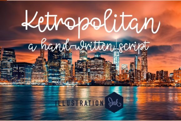Ketropolitan Font: Adding a Handwritten Touch to Branding