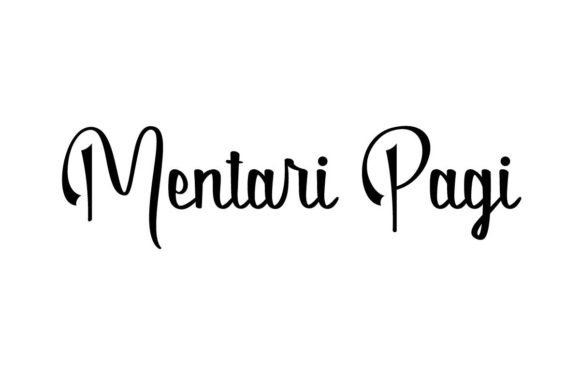 Mentari Pagi: A Font for Calm and Authentic Editorial Design