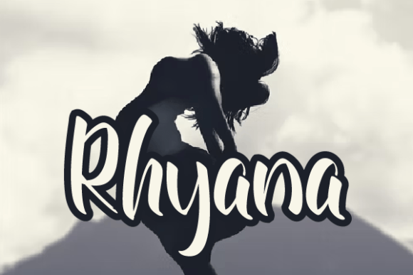 Rhyana: A Modern Handwritten Font for Creative Brands