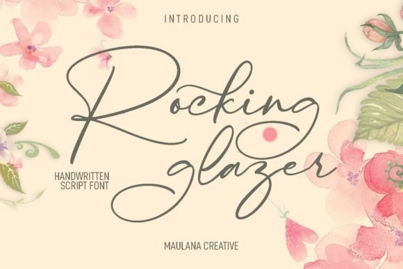 Rocking Glazer: A Script Font Built for Campaigns That Need Personality