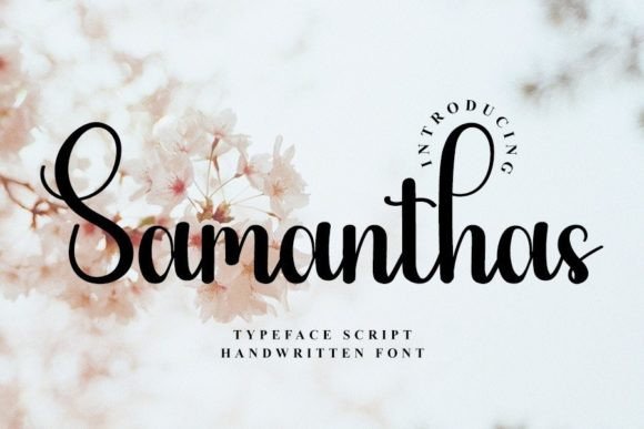 Samanthas: A Handwritten Font for Modern Marketers