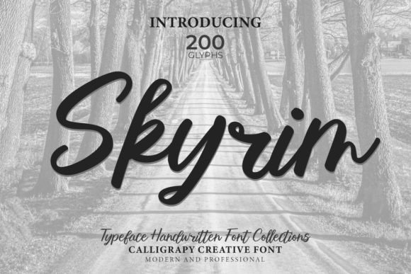Skyrim: A Modern Brush Stroke for Premium Projects