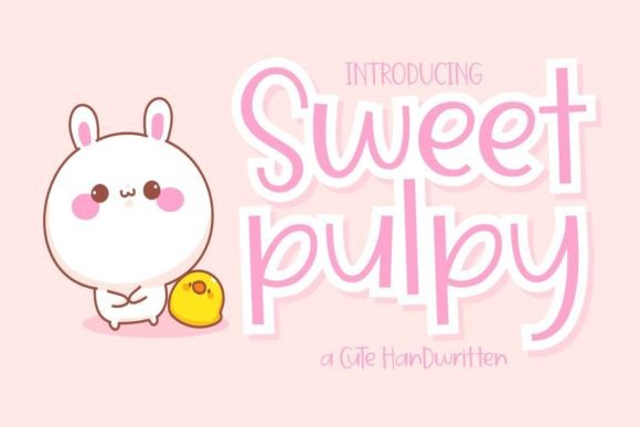 Sweet Pulpy Font Review: A Handwritten Typeface with Kawaii Charm