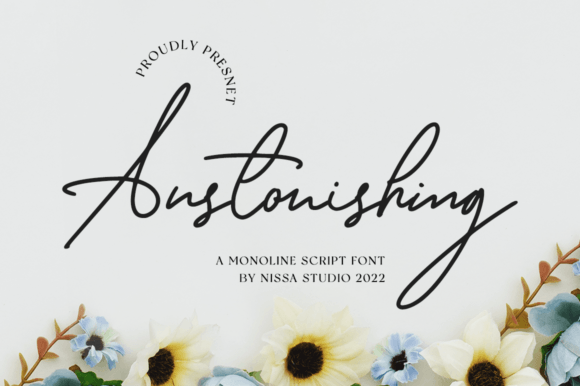 The Anstonishing Font: A Maker's Favorite for Luxury Labels