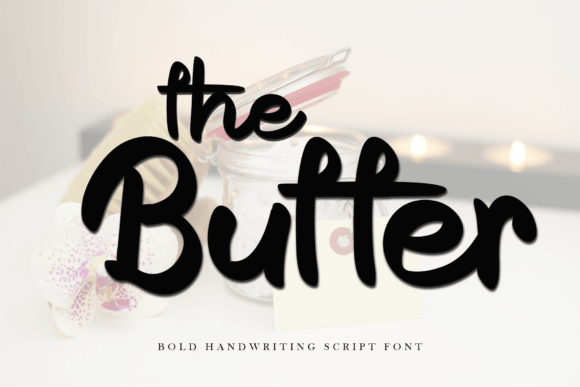 The Butter Typeface: Elegant Script for Editorial Work