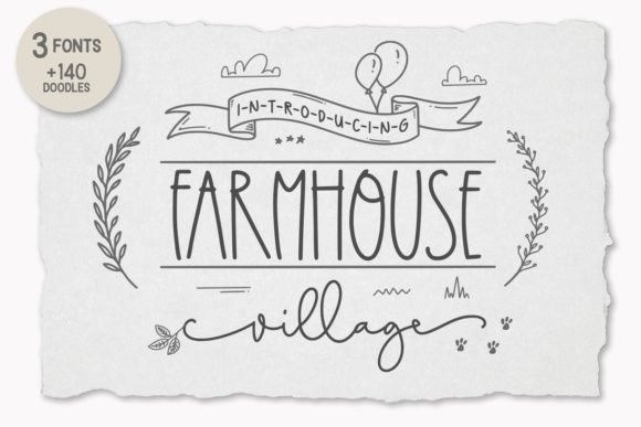 The Farmhouse Village Font: My Secret for Crafting a Consistent Brand