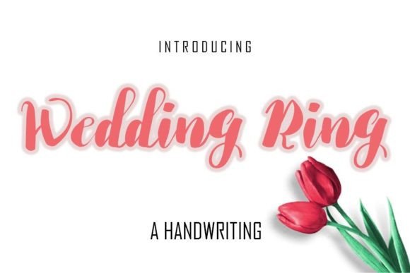 Wedding Ring Font: The Handwritten Typestyle for Digital Engagement