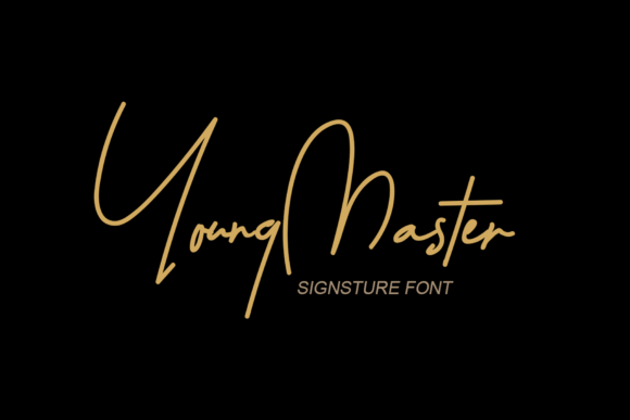 Young Master Font: The Handwritten Typeface for Crafted Goods